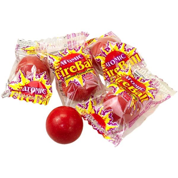 Карамель Ferrara Atomic Fireball Cinnamon Candy 10шт. острые, Мексика