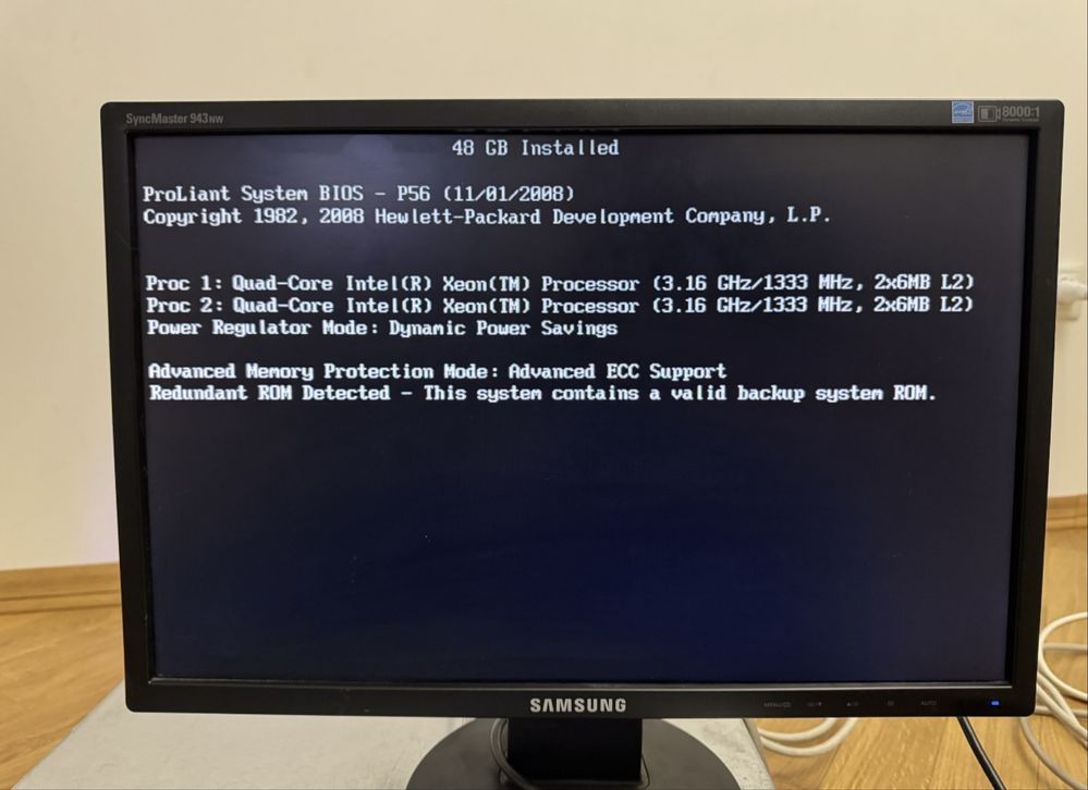 Сервер HP ProLiant DL 380 G5