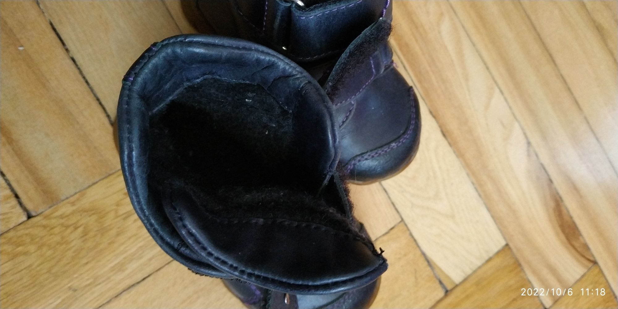 Демисезонные кожаные ботиночки