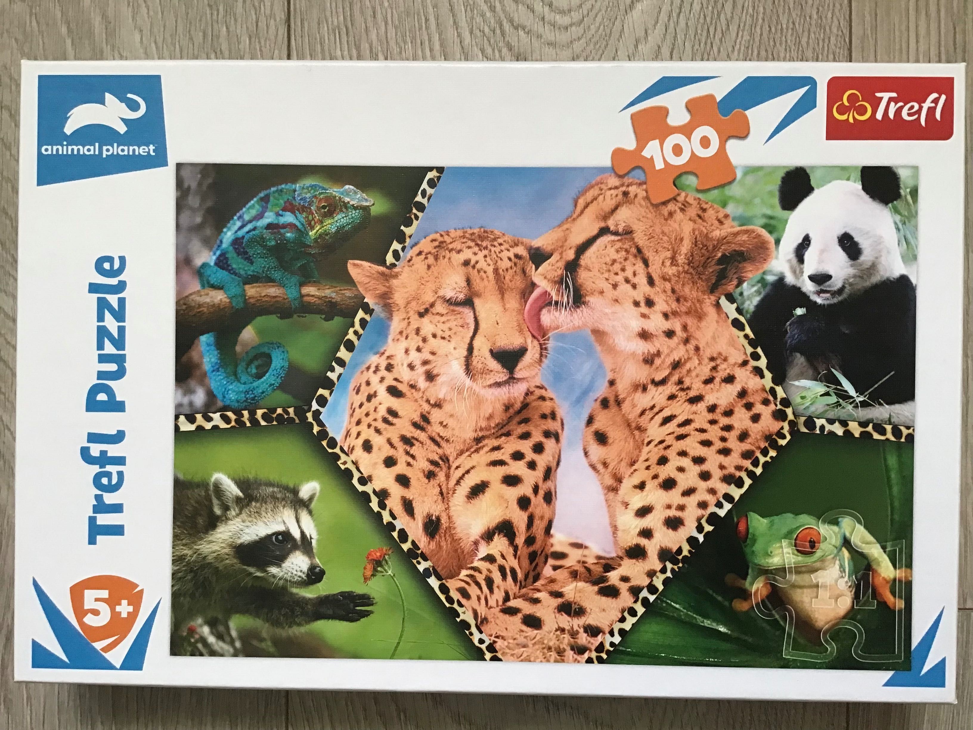 Trefl Puzzle Animal Planet 100 el., 5+