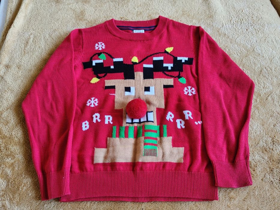 Swetry świąteczny Renifer chłopięcy r. 116 Cool Club