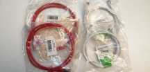 4 cabos Ethernet NOVOS, nunca usados