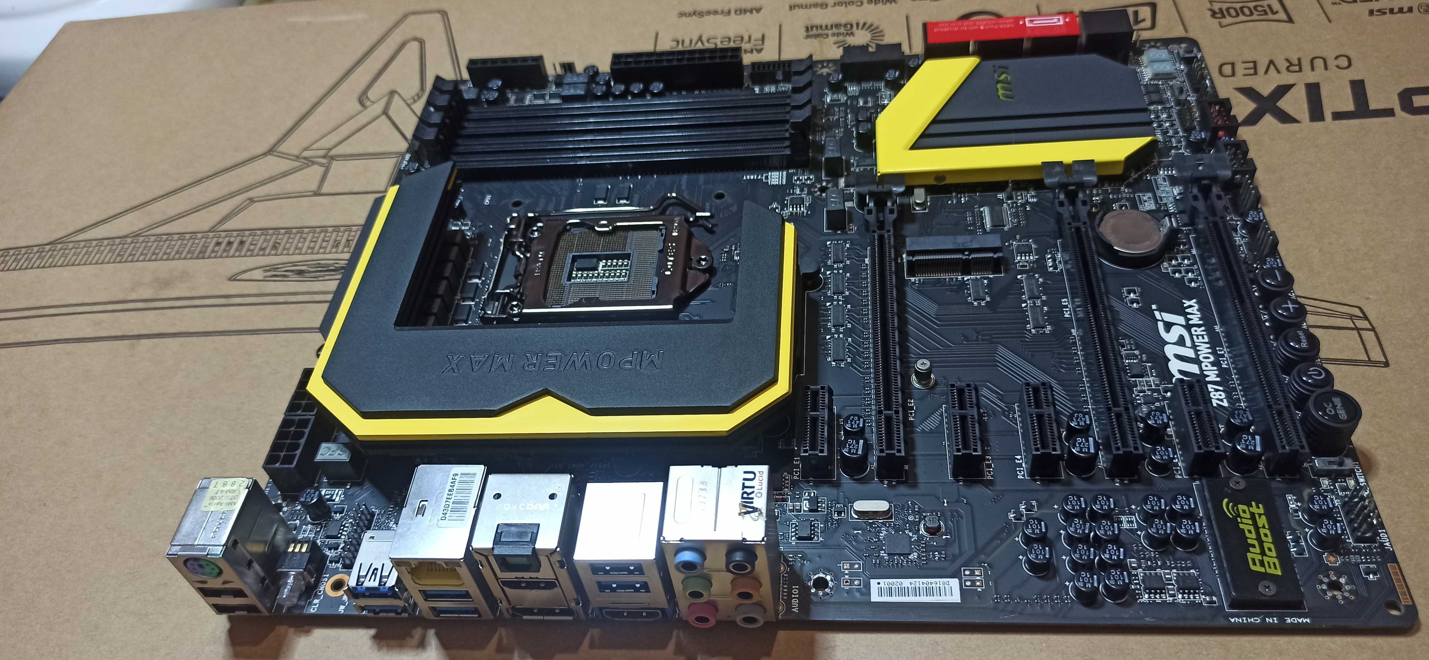ТОП комплект для игр и майнинга 7 PCI Express MSI Z87 MPOWER MAX