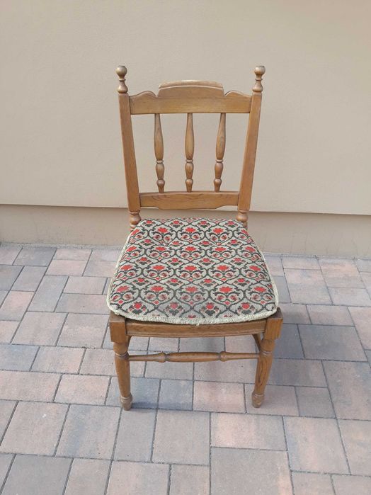 Krzesło dębowe bardzo solidne