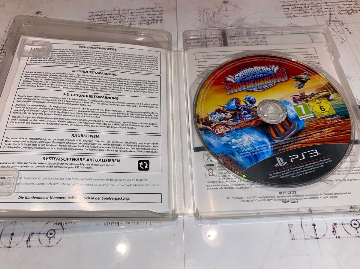 Skylanders Superchargers Ps3 bez rys