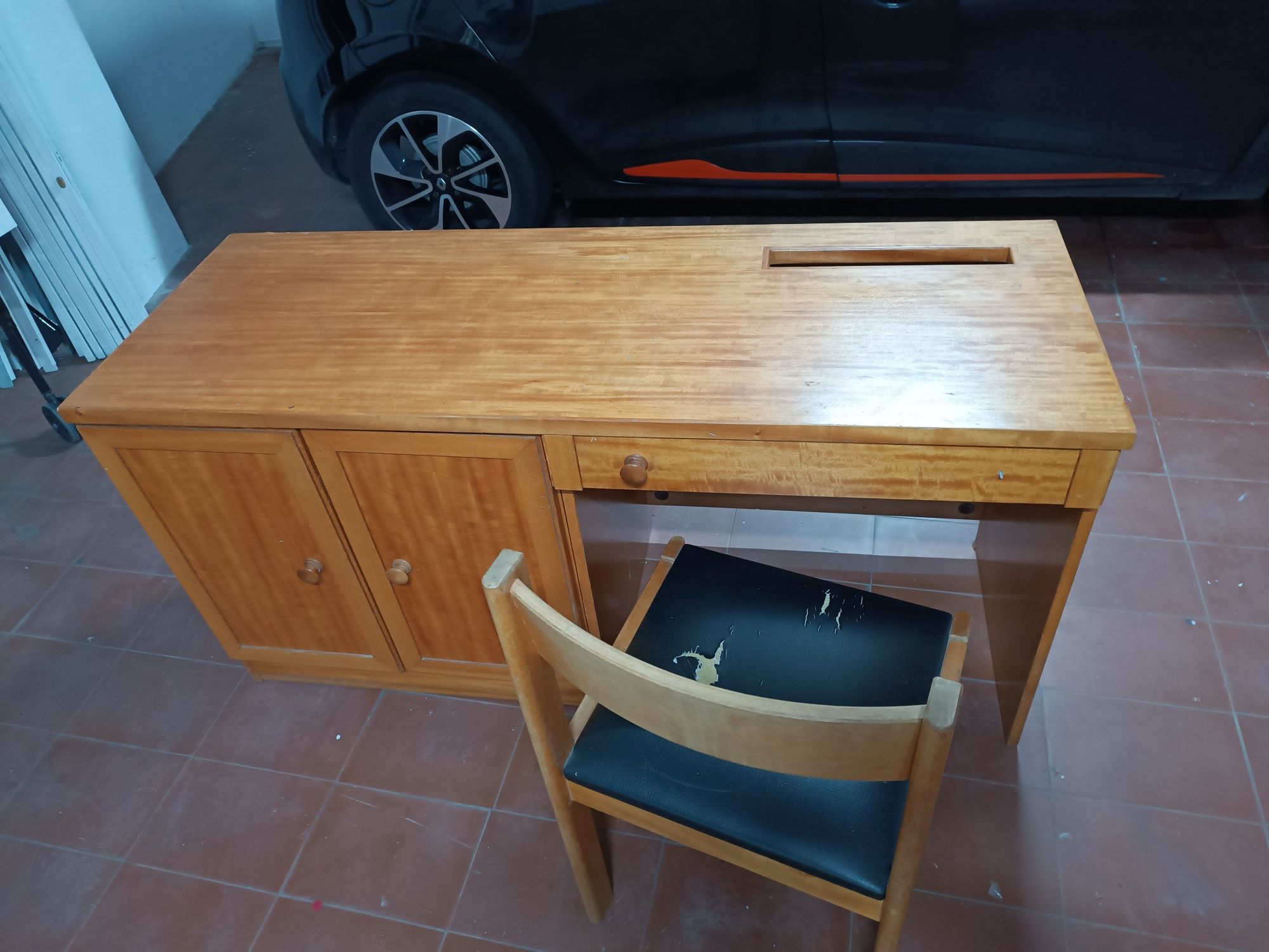 Secretaria escritorio + cadeira