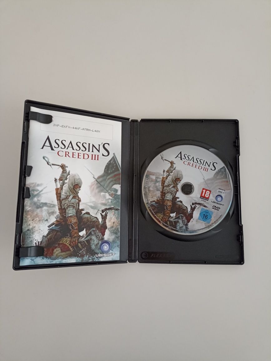 Assassin's Creed III - Gra PC, premierowe, kod wykorzystany