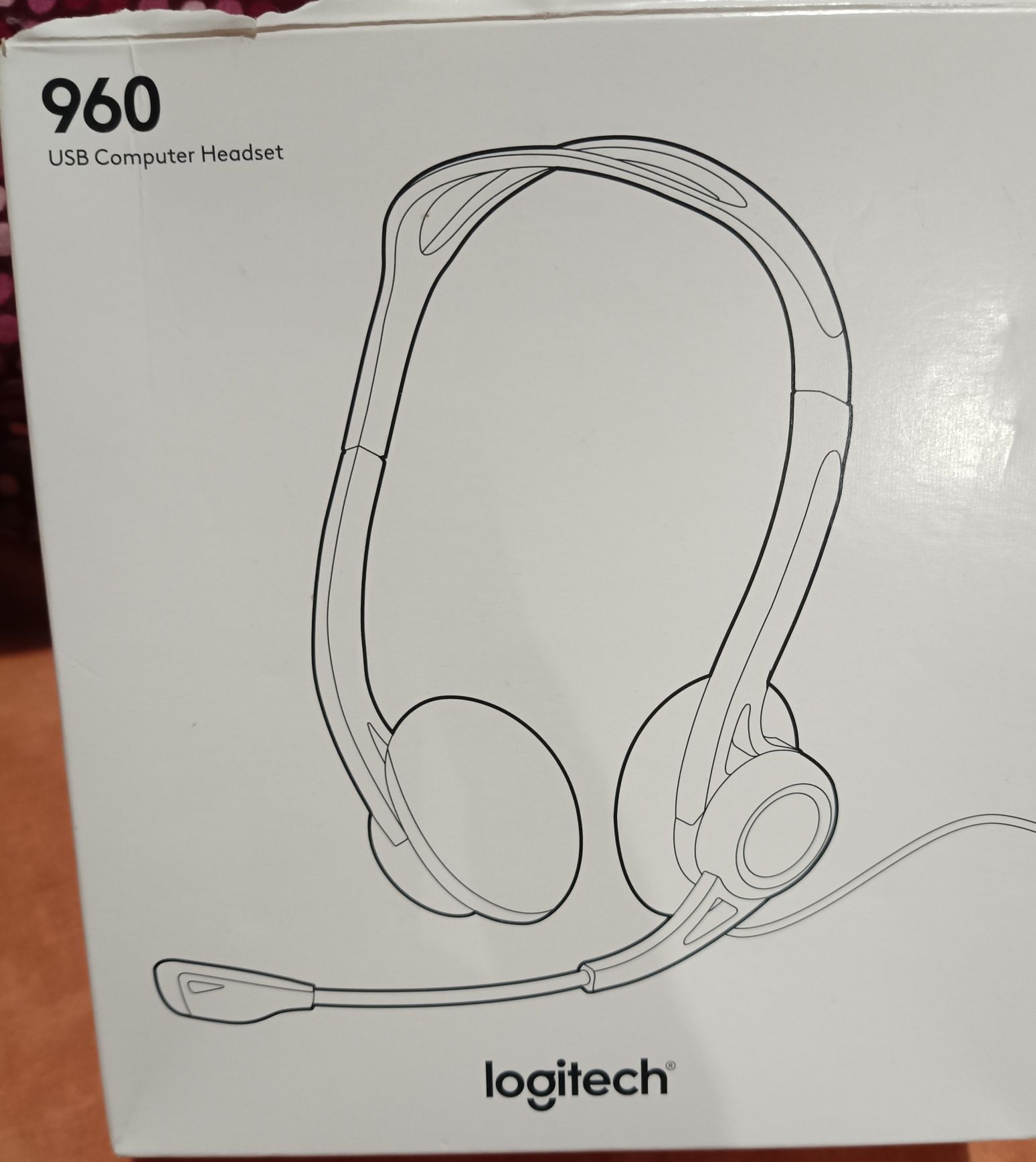 Гарнитура компьютерная Logitech PC Headset 960 USB