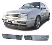 FARÓIS NEVOEIRO COM PISCA VOLKSWAGEN VW GOLF 3 VENTO 92-98 FUNDO PRETO