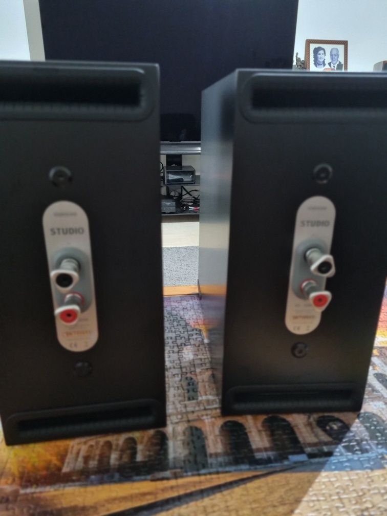 Monitor audio studio . Novo.   Upgrade no Crossover  mundorf