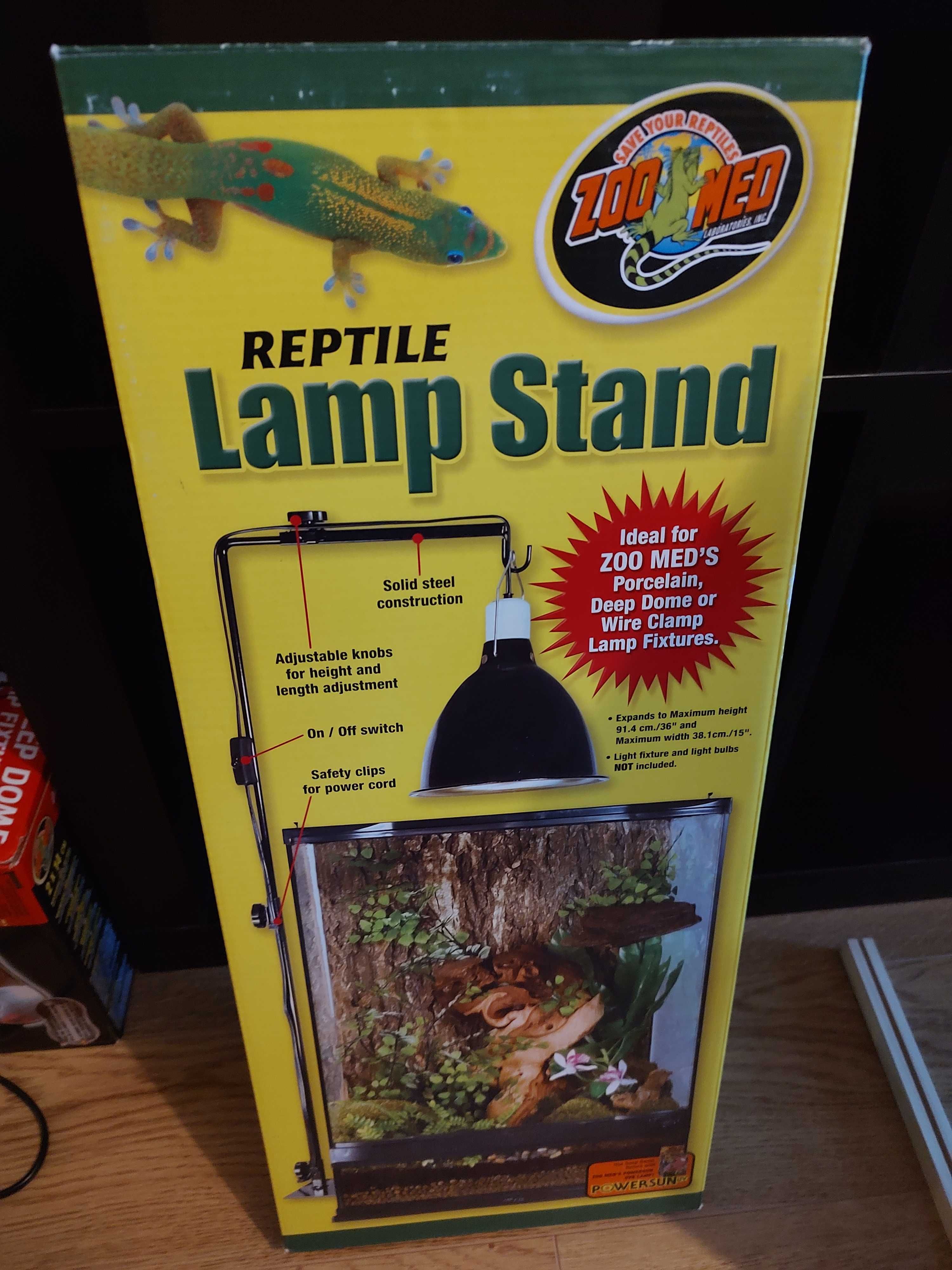 Zoo Med LF-20 Reptile Lamp Stand Suporte de Lâmpada