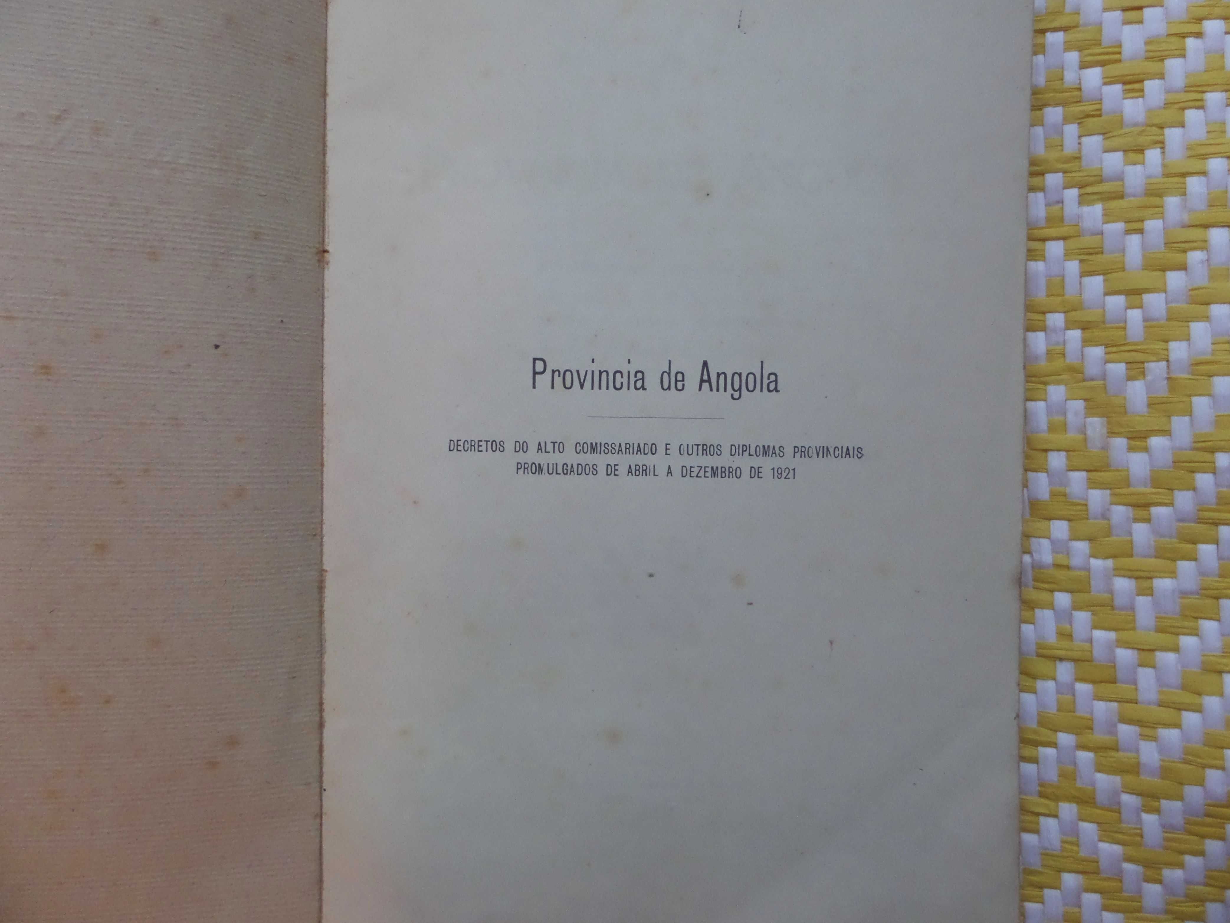 Provincia de Angola : Providências tomadas pelo Gen. Norton de Matos,