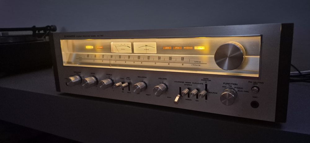 Wzmacniacz Pioneer SX 750 amplituner vintage
