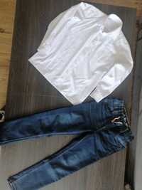Koszula biała +spodnie