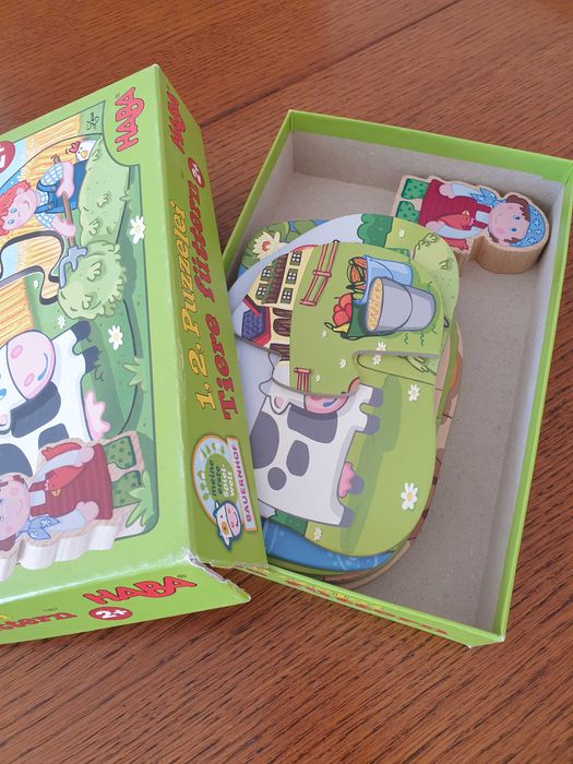 puzzle dla dziecka w wieku  2 +