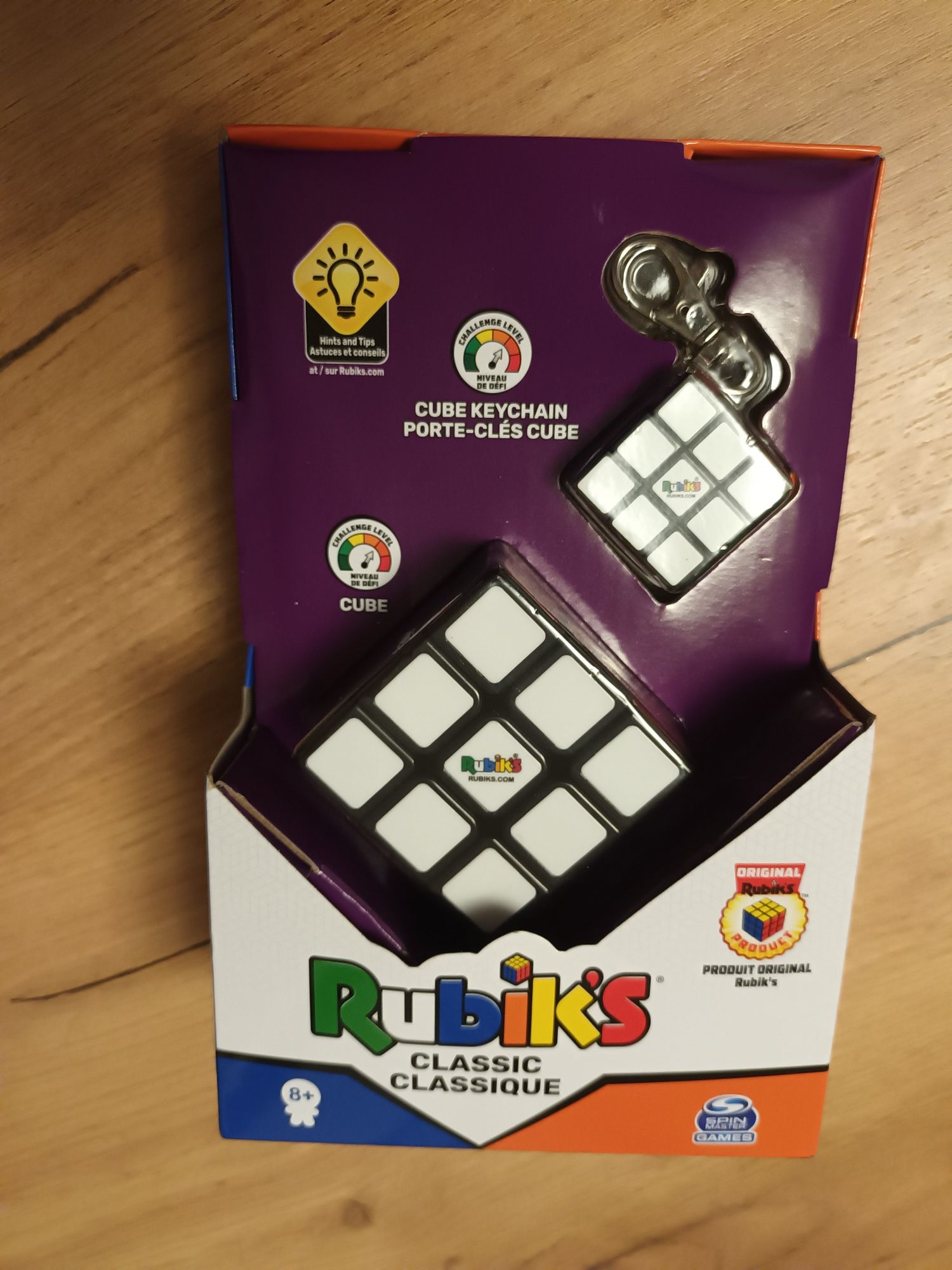 Nowa oryginalna kostka Rubika plus brelok