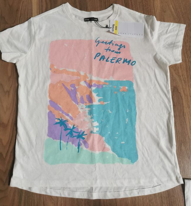 2 x t-shirt oversize roz. XS/S