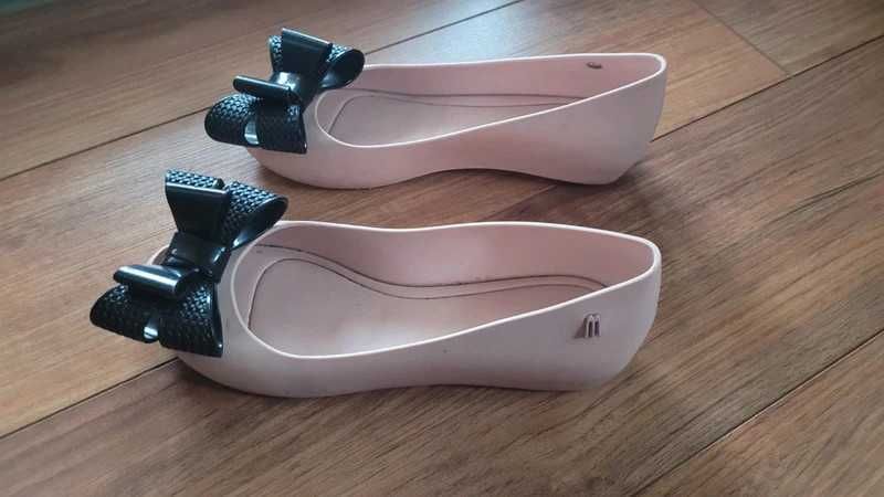 Melissa buty balerinki r. 37 wkładka 23cm kokarda oryginalne