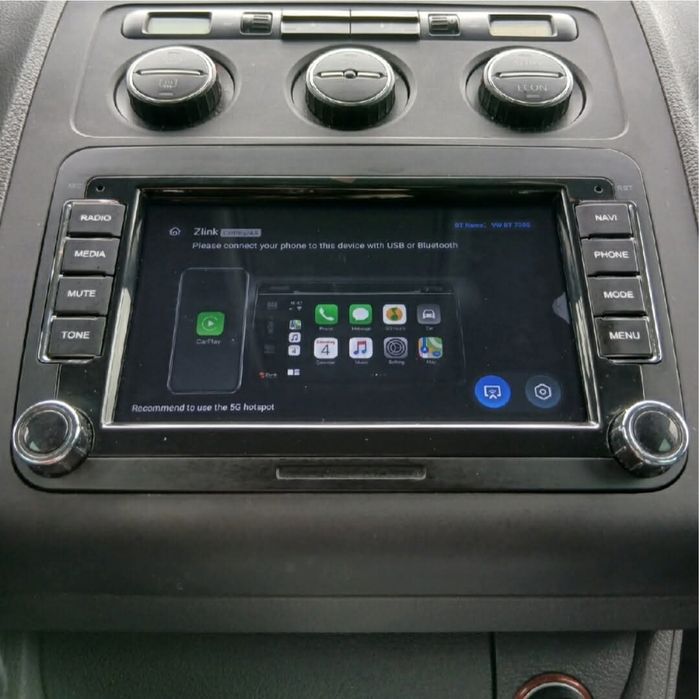 Radio Android 2DIN NCS RS-404 CarPlay/AA - Volkswagen – STAN IDEALNY!