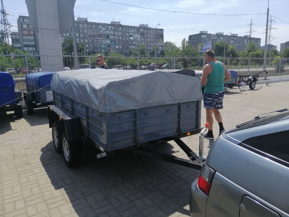 продам Причіп бортовий КРД 050105 2.5м. Одновісний для легкового авто