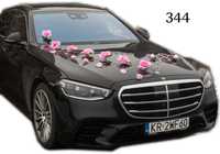 SUPER dekoracja ozdoba stroik na auto samochód na ślub  wesele Nr 344