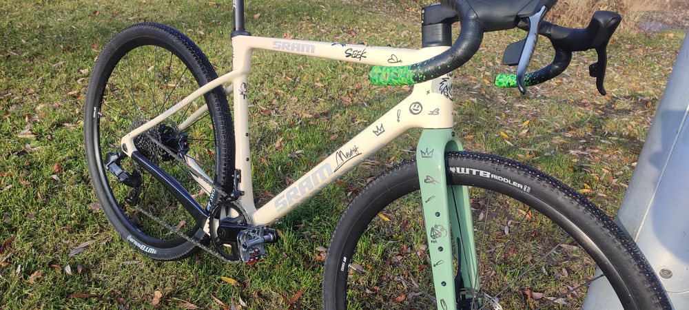 Gravel full carbon LOCA force Sram axs zamiana super wygląd