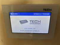 PANEL KONTROLNY sterownik regulator TECH ST-16S wifi biały