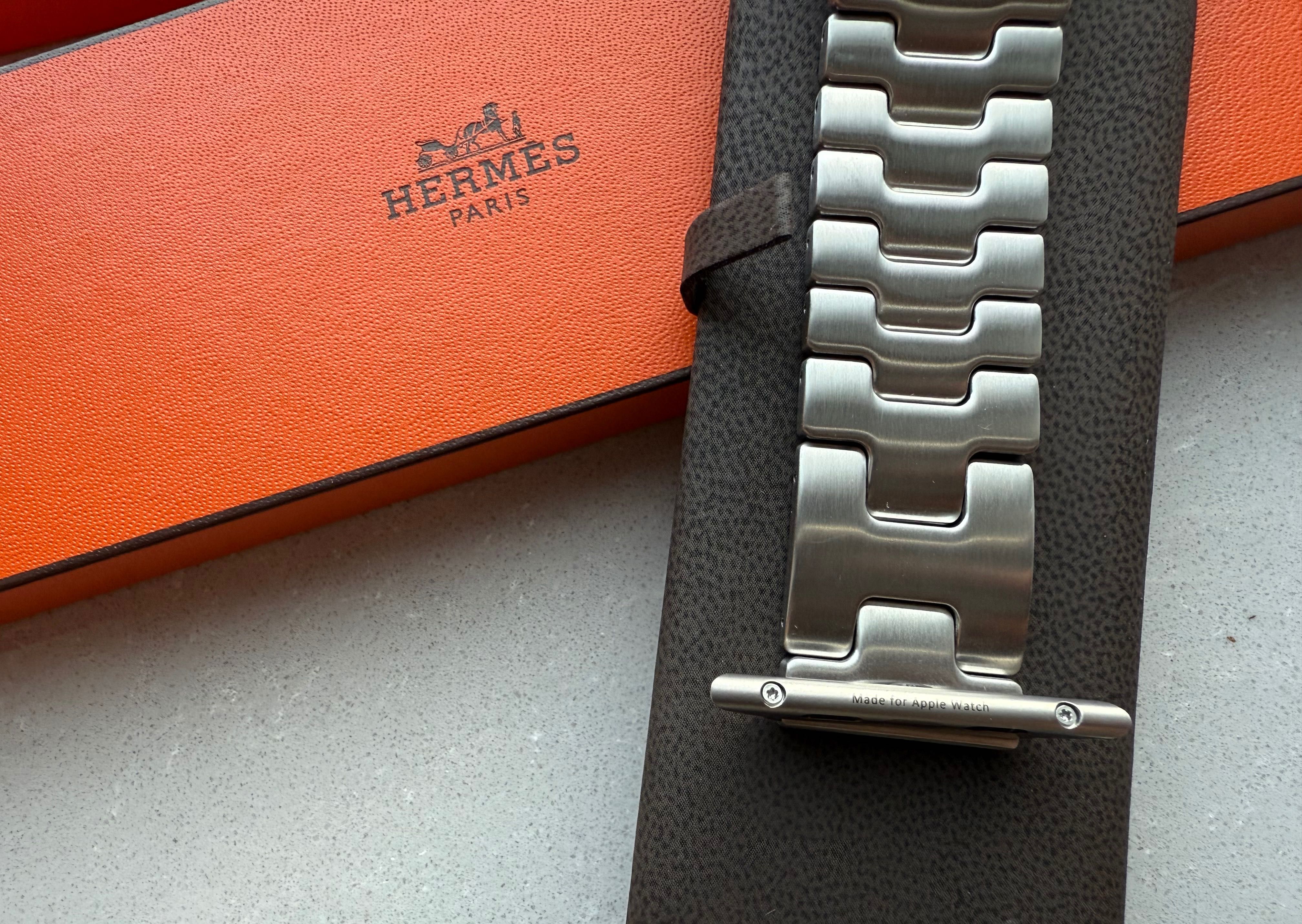 Pasek / bransoleta do Apple Watch Hermès Single Tour band Grand H / L