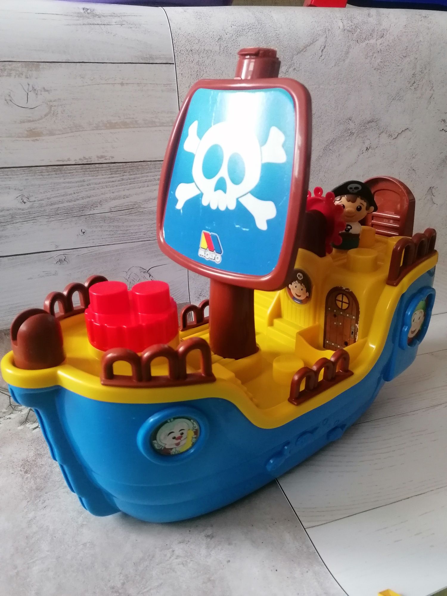 Корабель лодка конструктор дитяча іграшка