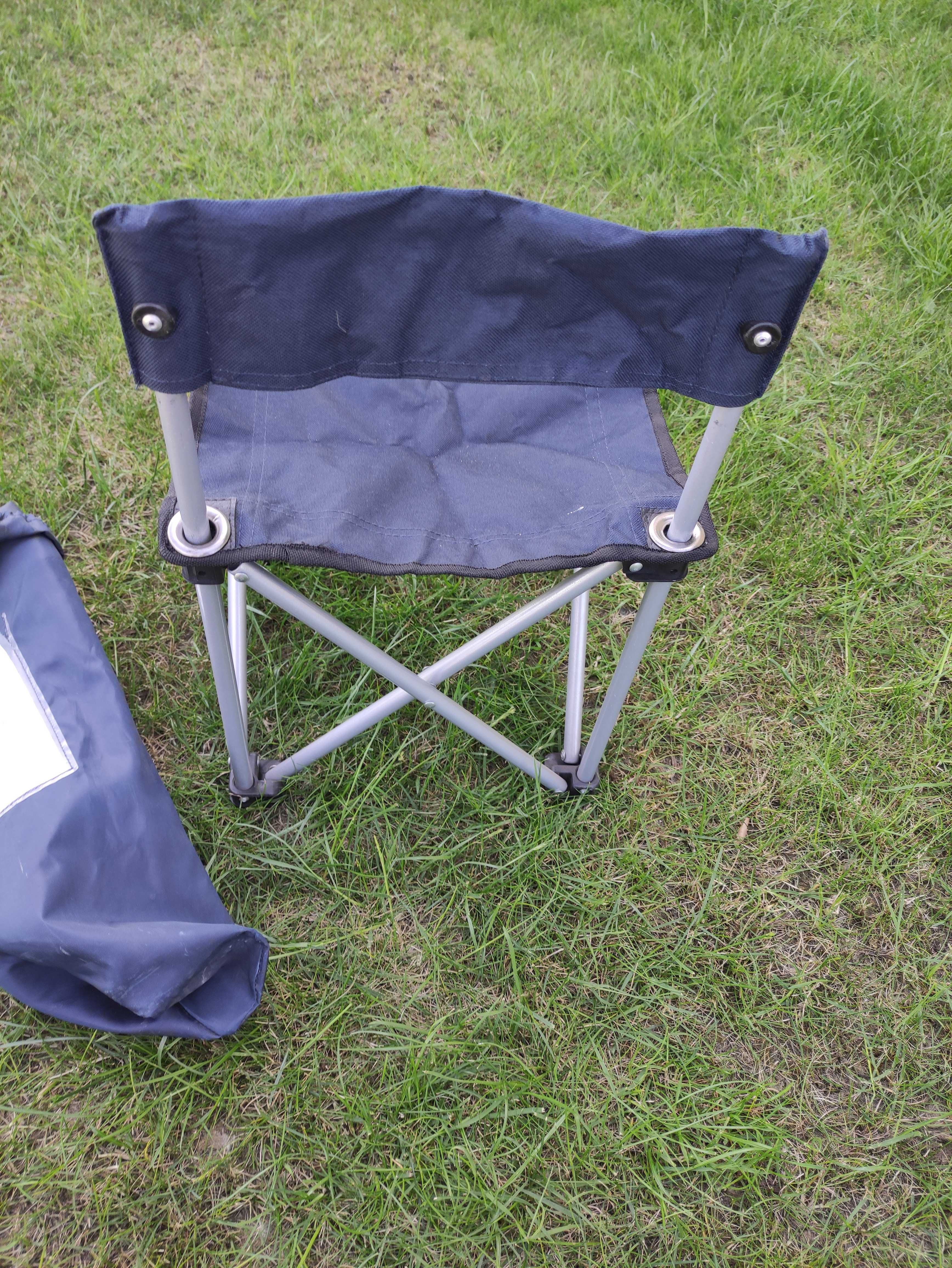 Krzesło krzesełko składane dla dziecka camping ryby ogród turystyka