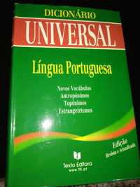 Vendo Dicionário Universal Língua Portuguesa Texto Editora