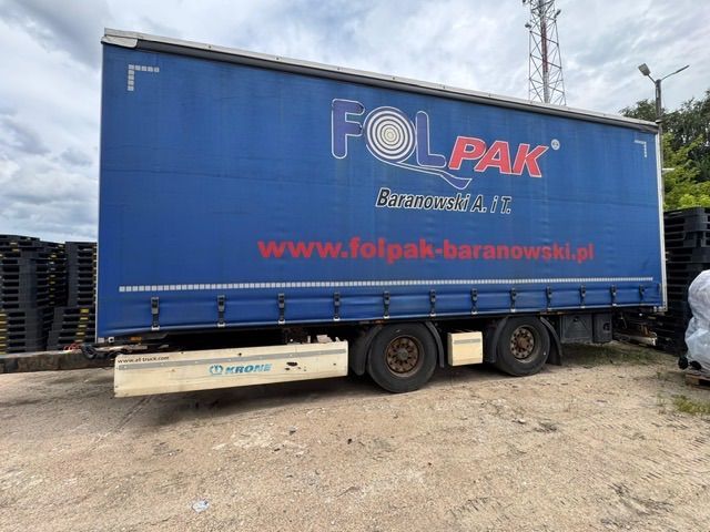 Krone tandem  Przyczepa Krone Tandem Firanka