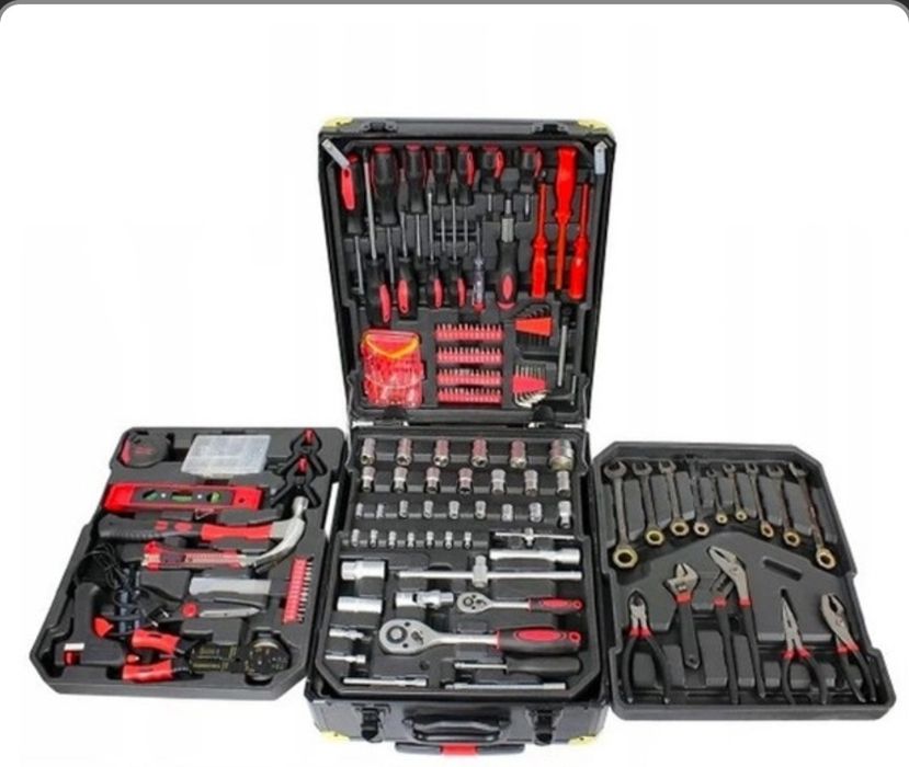Професійний набір інструментів Tools Set KRAFFTEC у валізі .
