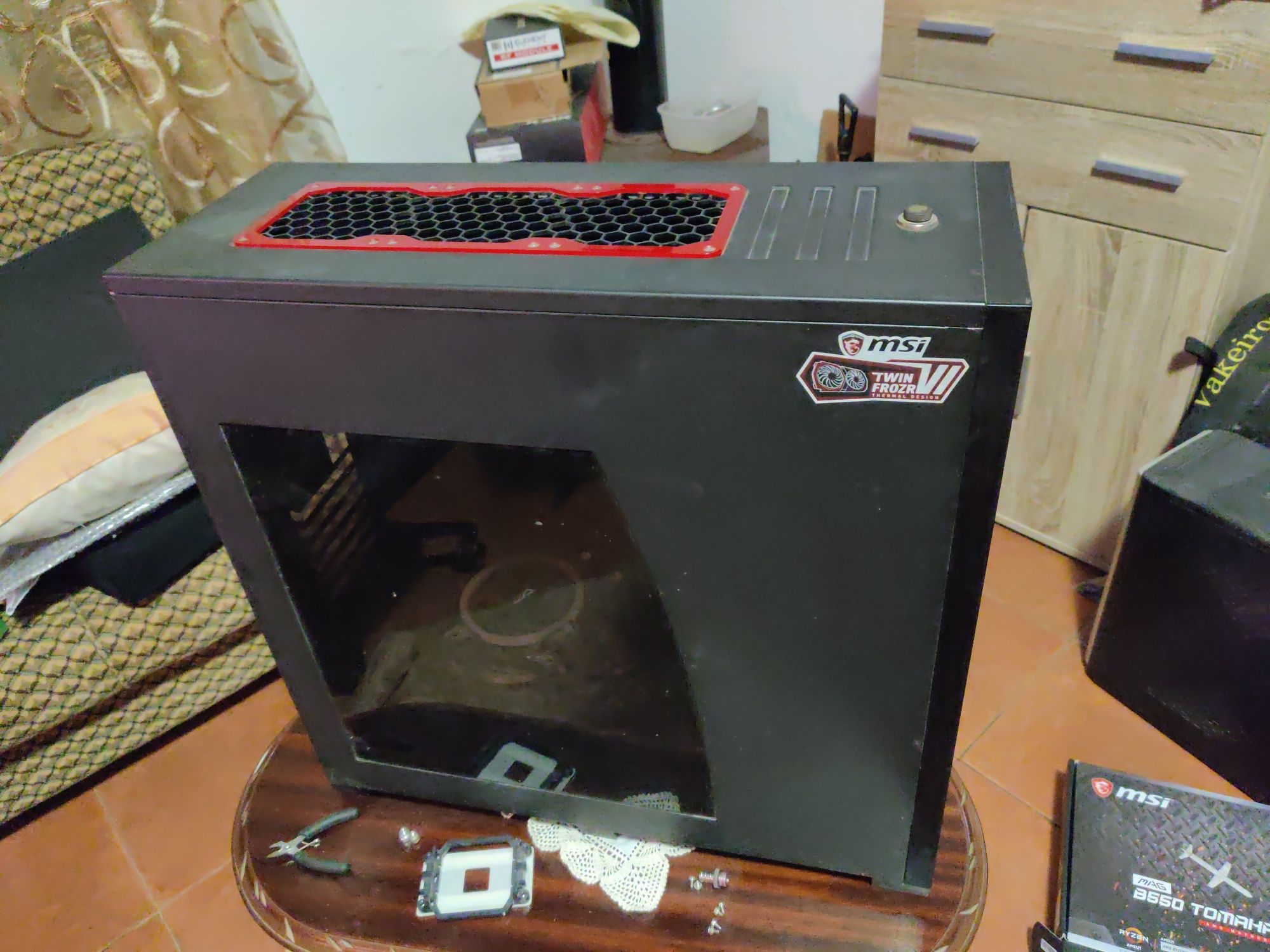 Caixa Corsair 800d classica
