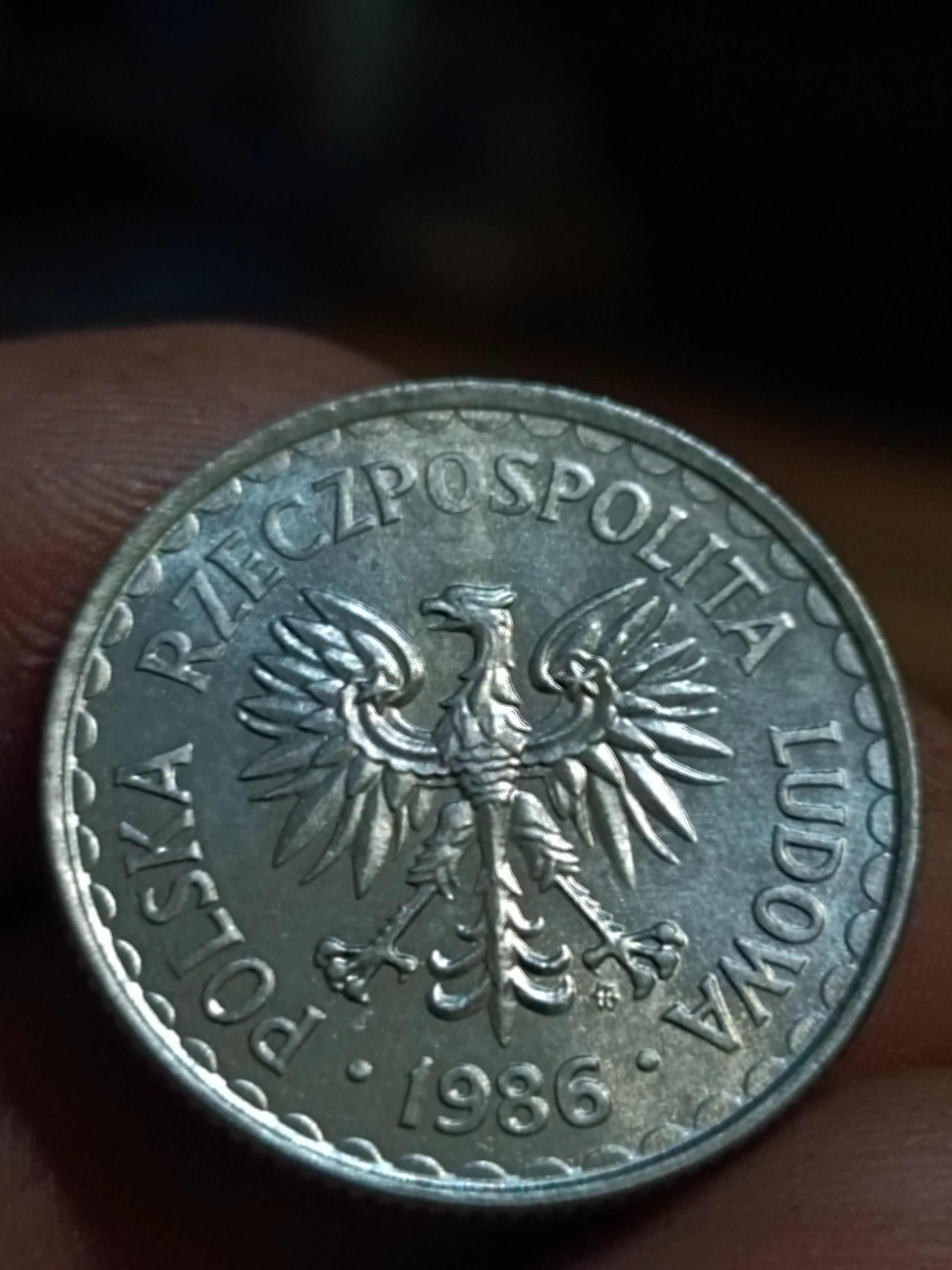 Sprzedam monete 1 zl 1986 rok