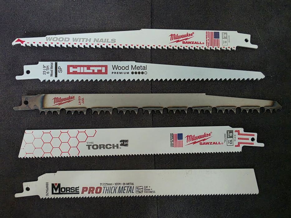 Brzeszczot do piły szablastej lisa Drewno metalu uniwersalne