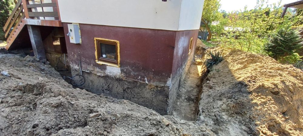 Usługi minikoparką