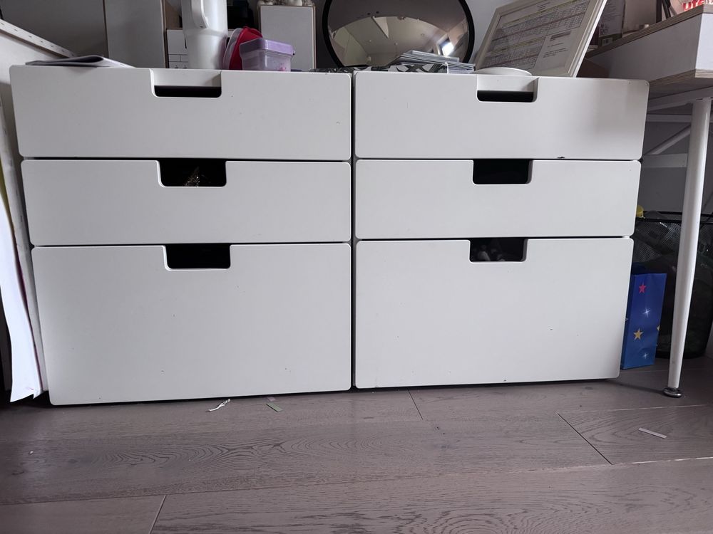 Zestaw szafek i komod Nordic z Ikea