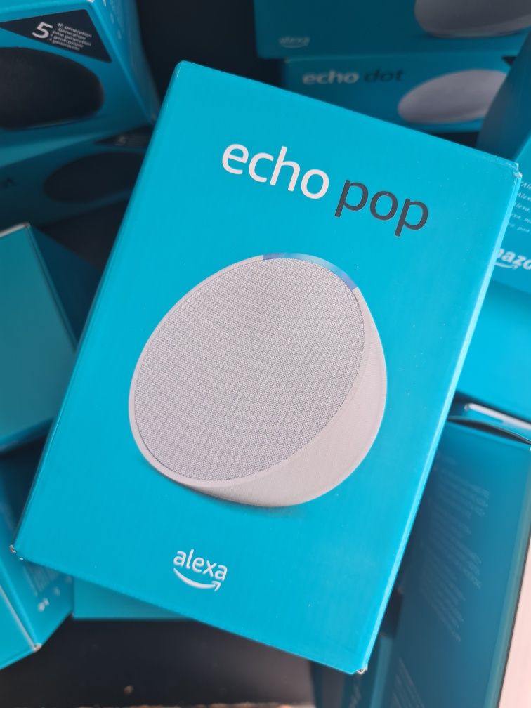 Echo Pop - Alexa + Amazon = selados!