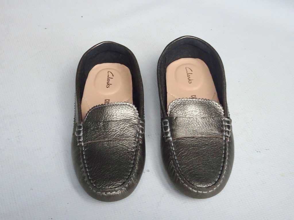 Clarks skórzane mokasyny r. 35,5 / 22 cm  super stan