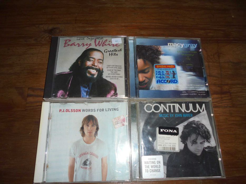 3CD Barry White,Macy Gray,P.J.Olsson ,Zestaw nr 28