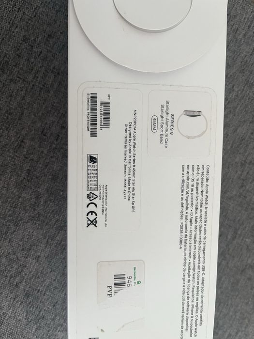 Apple Watch Series 8 45mm — Excelente estado + Caixa original