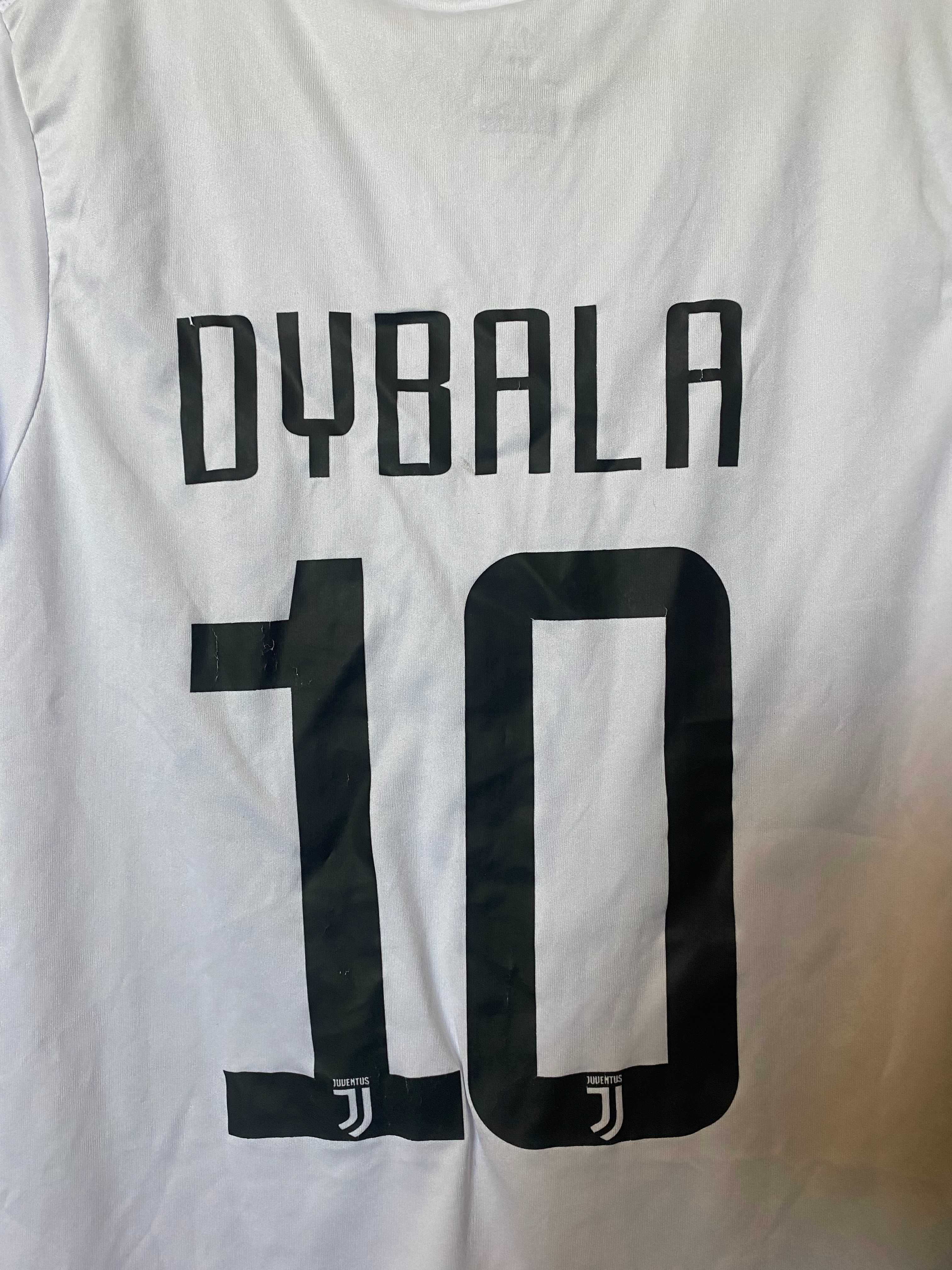 JUVENTUS TURYN nr 10 DYBALA - 2018- 2019 adidas - 164 - UNIKAT
