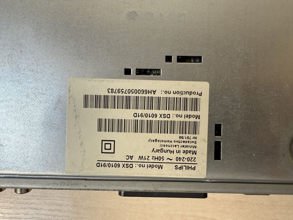 Tuner Dekoder satelitarny PHILIPS DSX 6010
