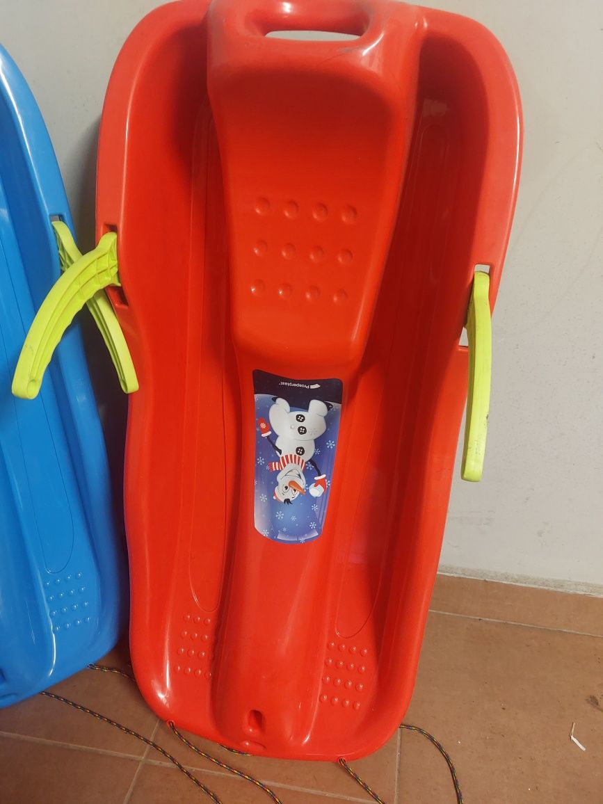 Sanki, ślizgi dziecięce 3 sztuki