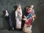 Figurki kolekcjonerskie- święta Rita, Maryja -15cm