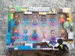figurki lego Minecraft 12szt zestaw tanio nowy