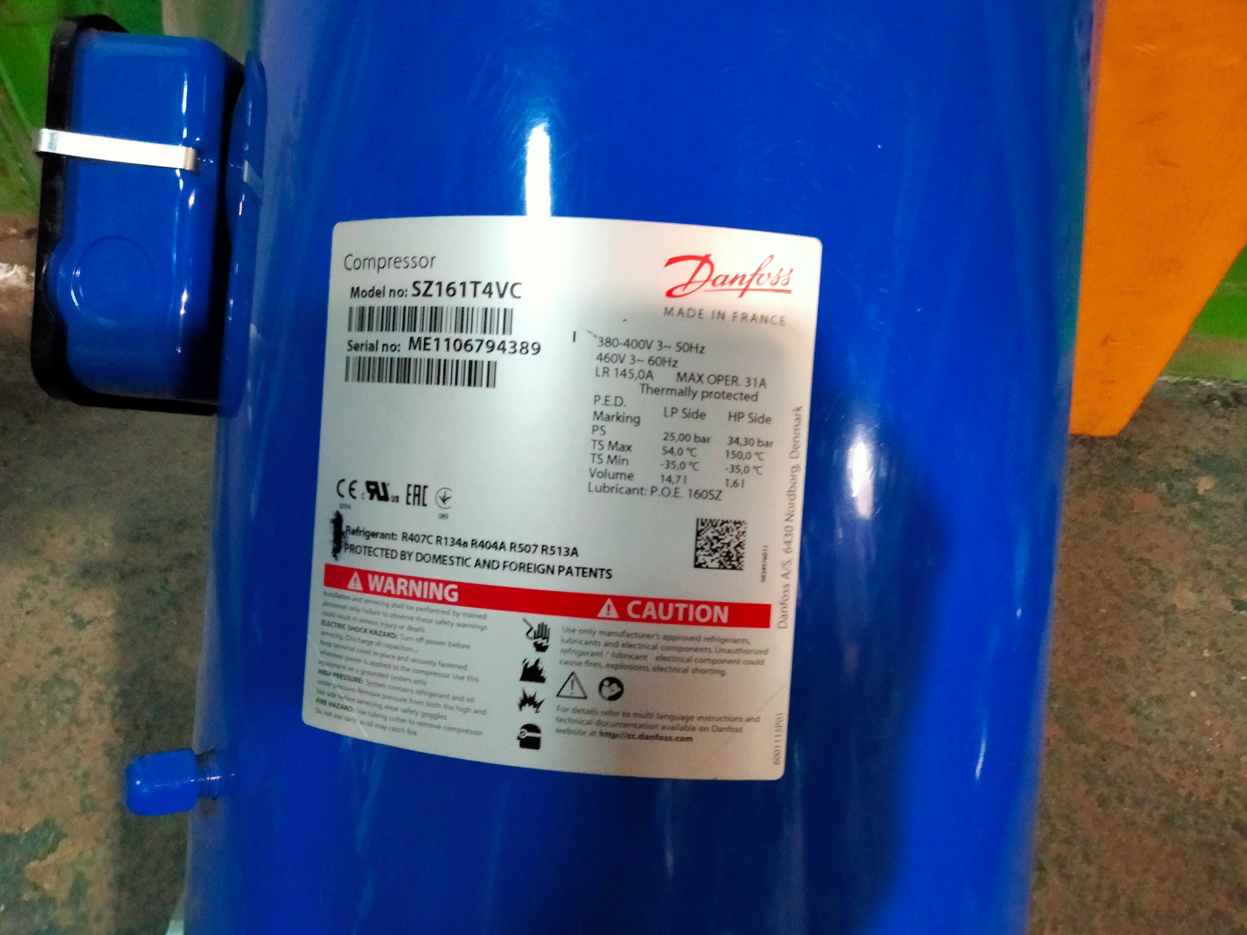 Компрессор Danfoss SZ (SM)161T4VC 4VAM