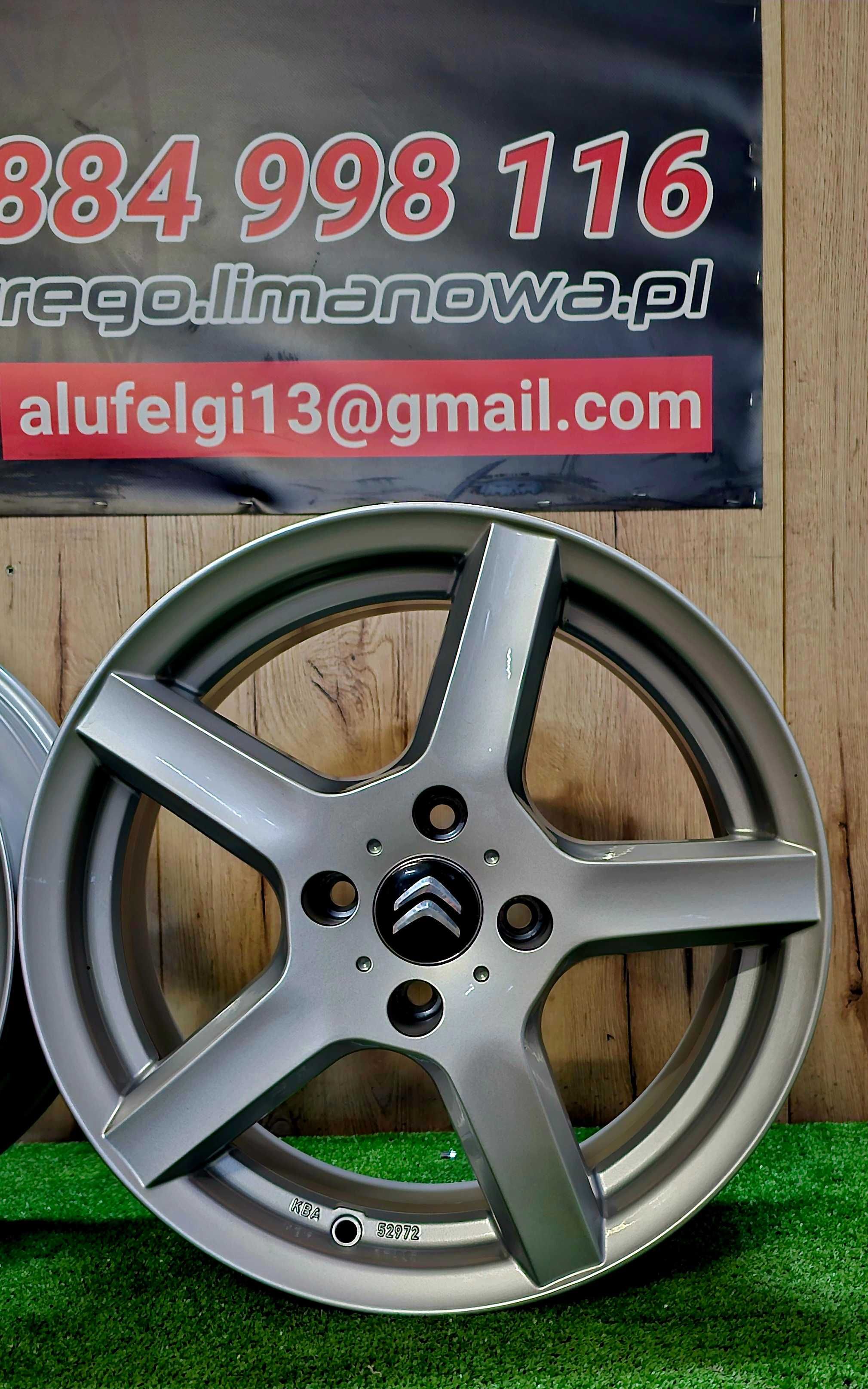 NOWE ALUFELGI CITROEN - 16x4x108 - Berlingo,C3,C4,C5,C-elysee, Ds3