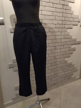 Nowe eleganckie spodnie długość 3/4 - letnie
